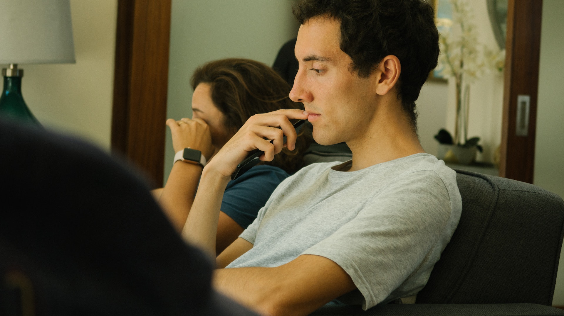 Photo of boy thinking